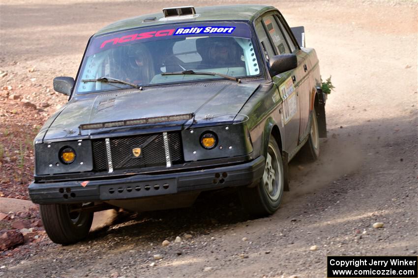 Adam Brock / Shanti Witt Volvo 244 on SS5, Norway South II.