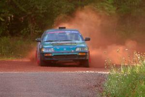 Maegan Burkart / Bryce Proseus Honda CRX Si on SS5, Norway South II.
