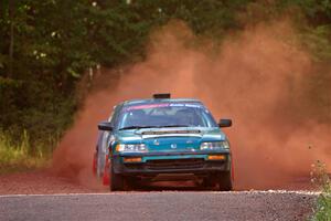 Maegan Burkart / Bryce Proseus Honda CRX Si on SS5, Norway South II.