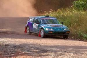 Maegan Burkart / Bryce Proseus Honda CRX Si on SS5, Norway South II.