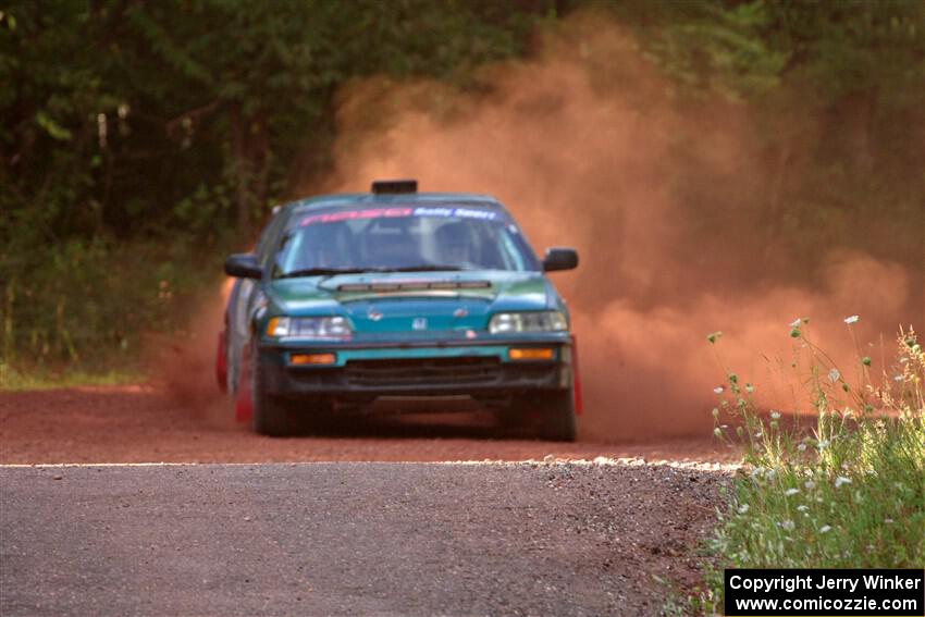Maegan Burkart / Bryce Proseus Honda CRX Si on SS5, Norway South II.