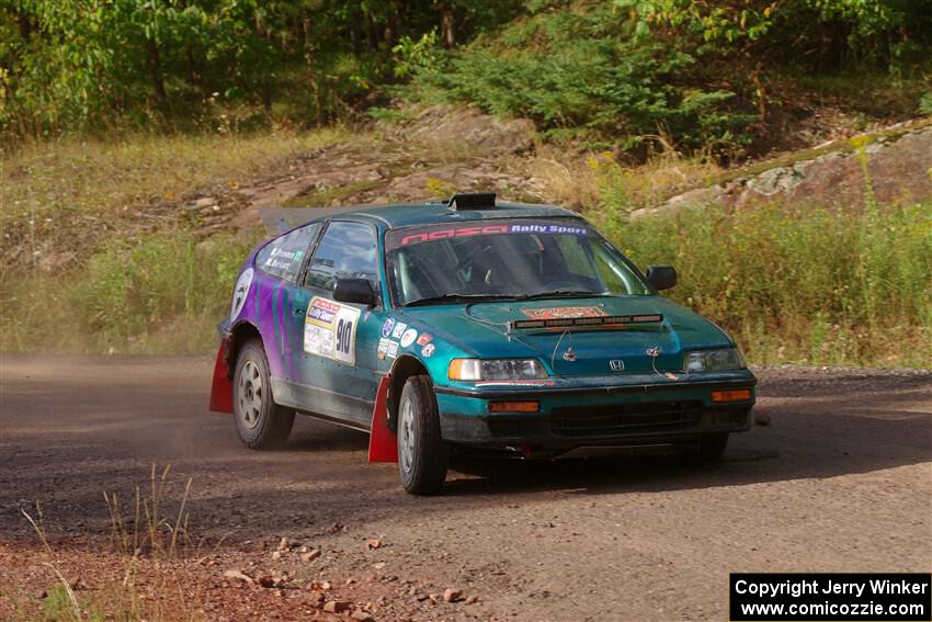 Maegan Burkart / Bryce Proseus Honda CRX Si on SS5, Norway South II.
