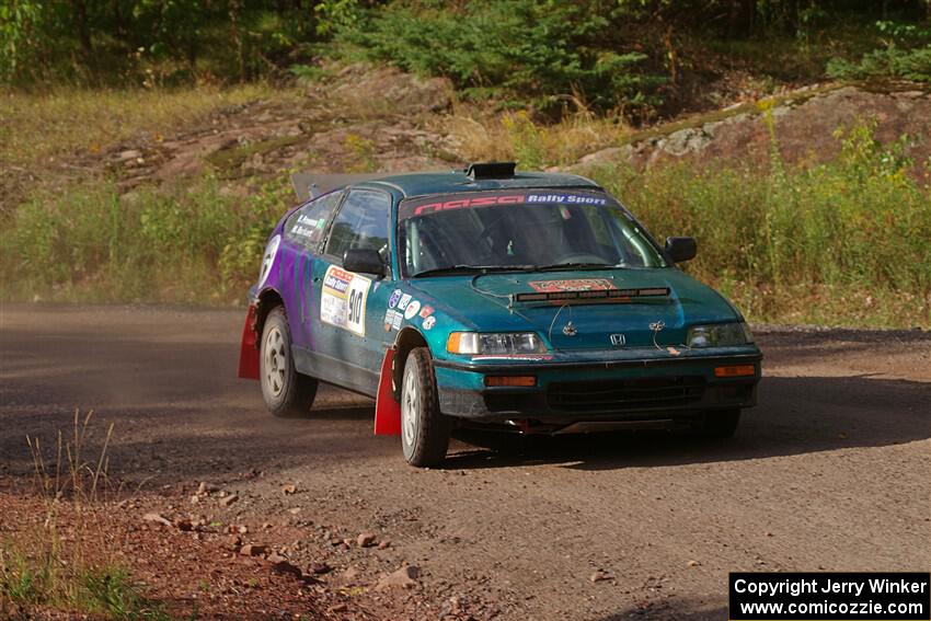 Maegan Burkart / Bryce Proseus Honda CRX Si on SS5, Norway South II.