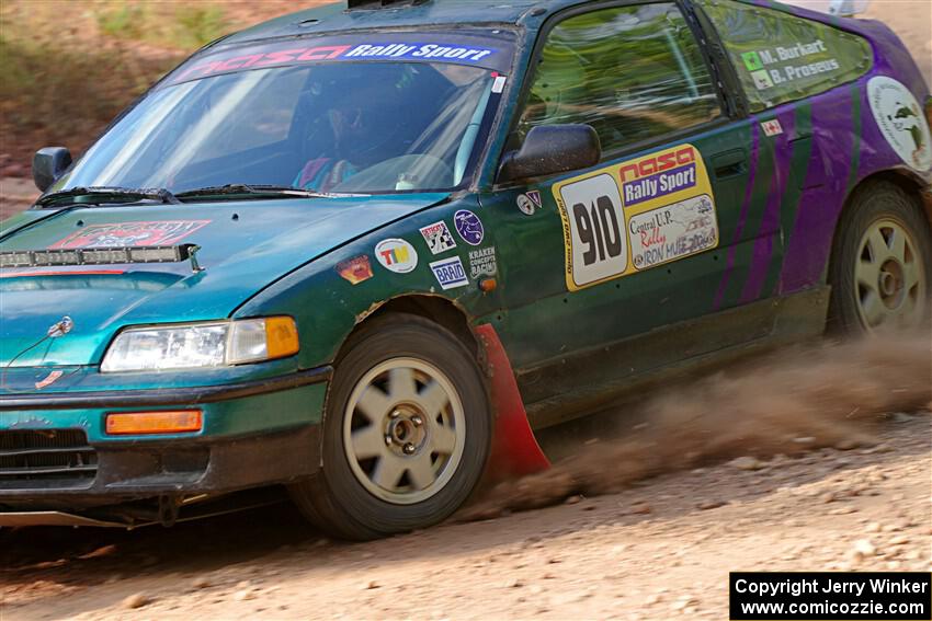 Maegan Burkart / Bryce Proseus Honda CRX Si on SS5, Norway South II.