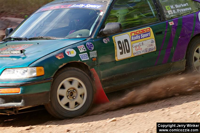 Maegan Burkart / Bryce Proseus Honda CRX Si on SS5, Norway South II.