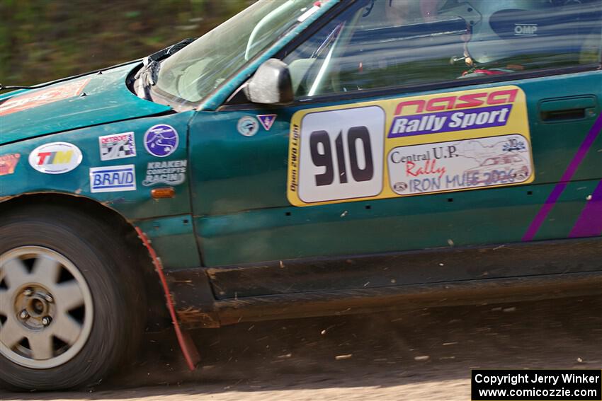 Maegan Burkart / Bryce Proseus Honda CRX Si on SS5, Norway South II.