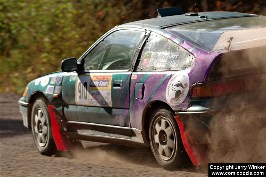 Maegan Burkart / Bryce Proseus Honda CRX Si on SS5, Norway South II.