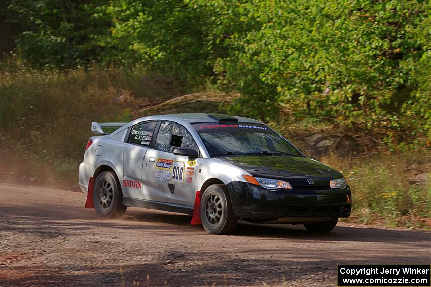 Gary Klein / Sam Strickhouser Saturn Ion Redline on SS5, Norway South II.