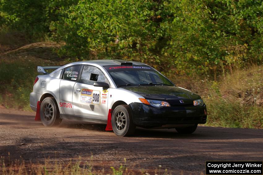 Gary Klein / Sam Strickhouser Saturn Ion Redline on SS5, Norway South II.