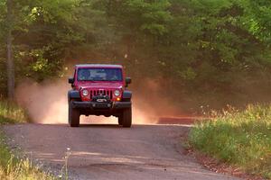 A Jeep Wrangler sweeps SS5, Norway South II.