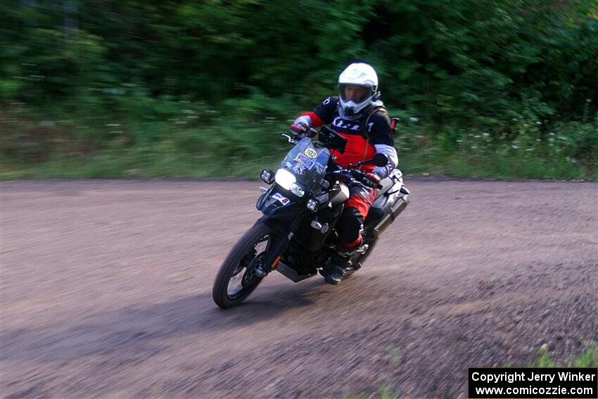 Charles Lucht's BMW F 800 GS on SS6, Norway North.