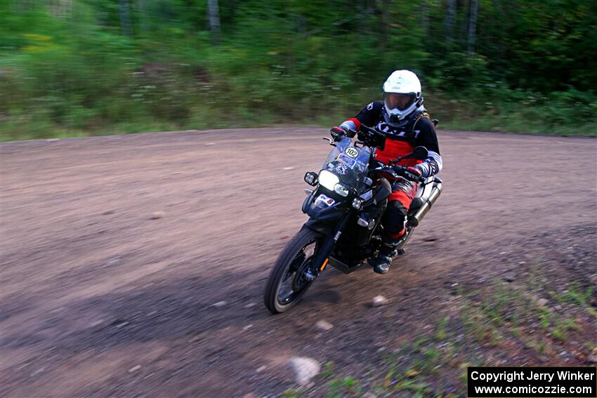 Charles Lucht's BMW F 800 GS on SS6, Norway North.
