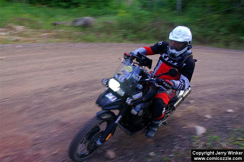 Charles Lucht's BMW F 800 GS on SS6, Norway North.