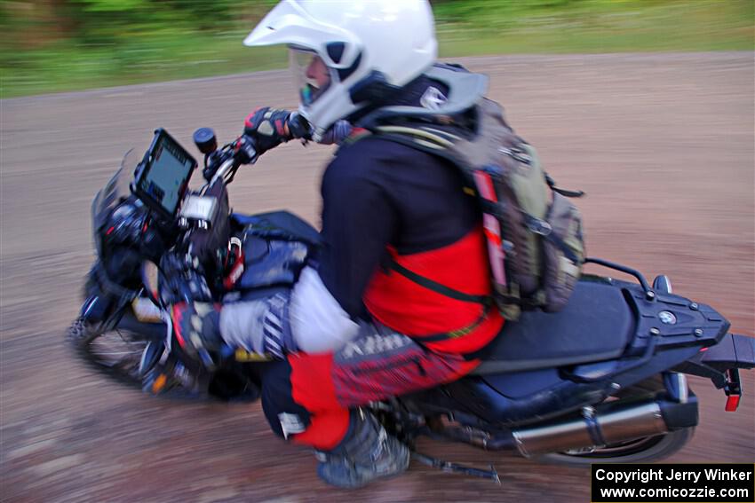 Charles Lucht's BMW F 800 GS on SS6, Norway North.