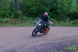 Tali Kurlantzick's Honda CRF1000L on SS6, Norway North.