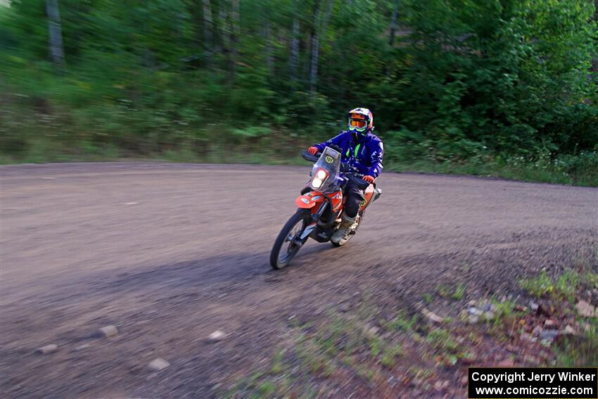 Rudi Bredenkamp's KTM 690 Enduro R on SS6, Norway North.
