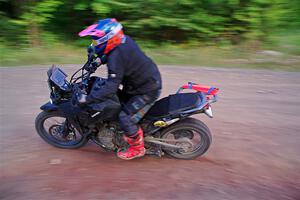 Tali Kurlantzick's Honda CRF1000L on SS6, Norway North.