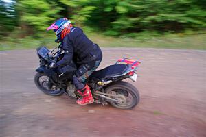 Tali Kurlantzick's Honda CRF1000L on SS6, Norway North.