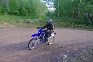 Matt Holl's Yamaha WR450 on SS6, Norway North.