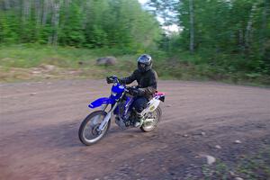 Matt Holl's Yamaha WR450 on SS6, Norway North.