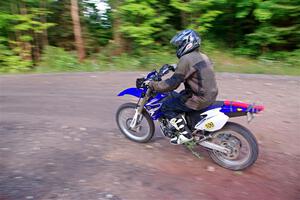 Matt Holl's Yamaha WR450 on SS6, Norway North.