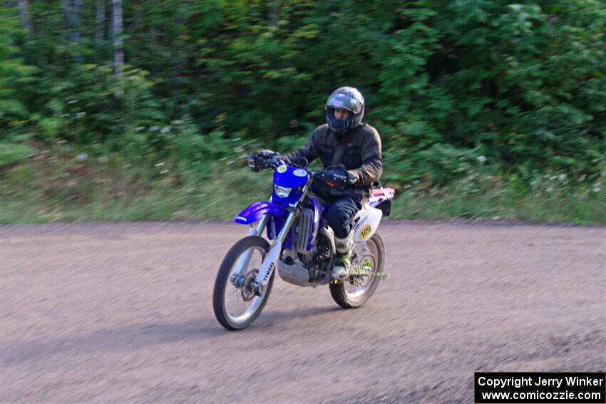 Matt Holl's Yamaha WR450 on SS6, Norway North.