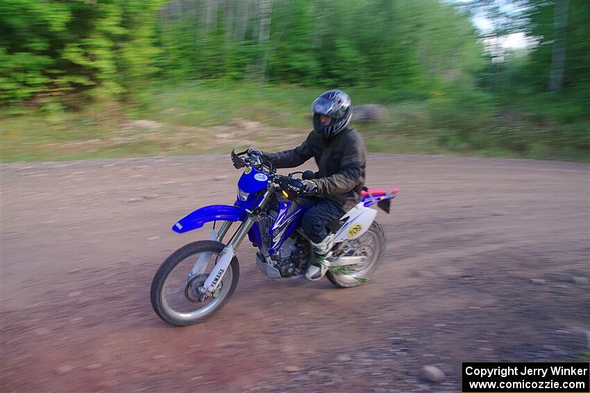 Matt Holl's Yamaha WR450 on SS6, Norway North.