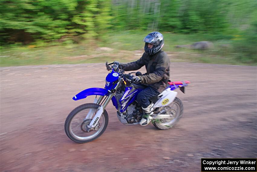 Matt Holl's Yamaha WR450 on SS6, Norway North.