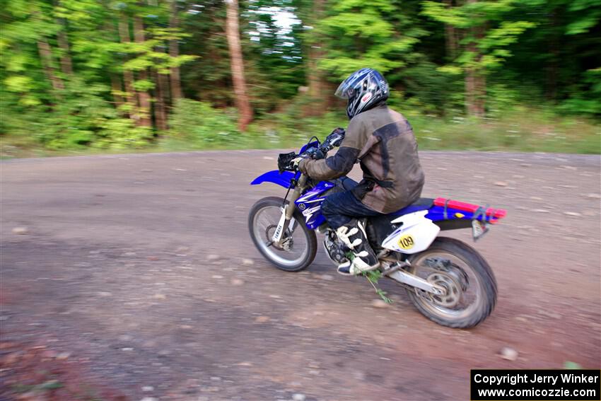 Matt Holl's Yamaha WR450 on SS6, Norway North.