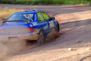 Connor Himes / Aleut Hatfield Subaru Impreza on SS6, Norway North.