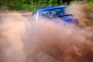 Connor Himes / Aleut Hatfield Subaru Impreza on SS6, Norway North.