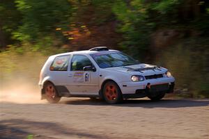 John Gusmano / Josh Remmetter VW GTI on SS6, Norway North.