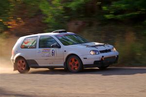 John Gusmano / Josh Remmetter VW GTI on SS6, Norway North.