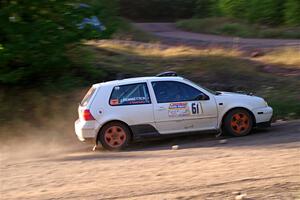 John Gusmano / Josh Remmetter VW GTI on SS6, Norway North.