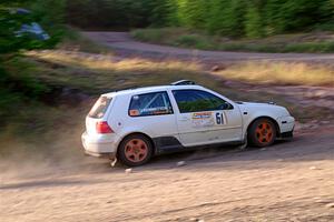 John Gusmano / Josh Remmetter VW GTI on SS6, Norway North.