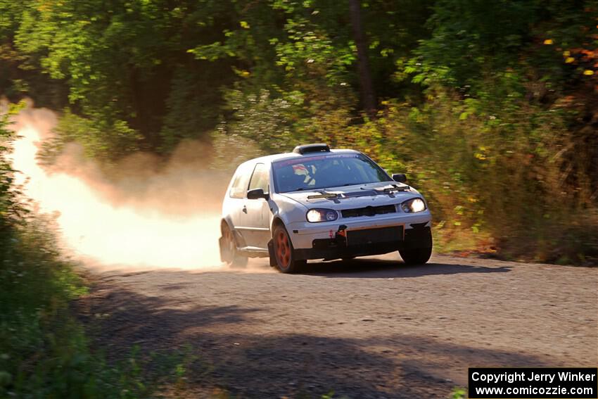 John Gusmano / Josh Remmetter VW GTI on SS6, Norway North.