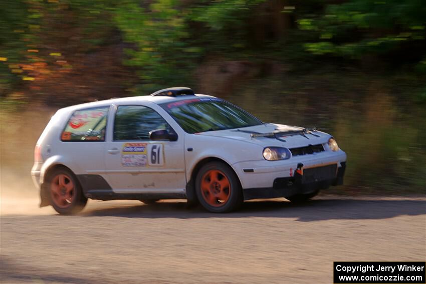 John Gusmano / Josh Remmetter VW GTI on SS6, Norway North.