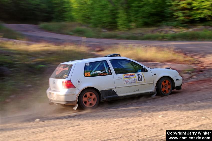 John Gusmano / Josh Remmetter VW GTI on SS6, Norway North.