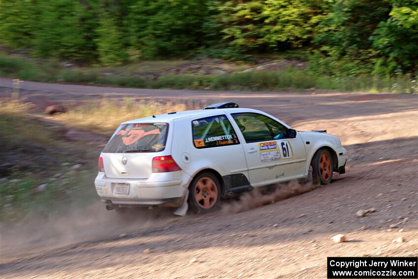 John Gusmano / Josh Remmetter VW GTI on SS6, Norway North.