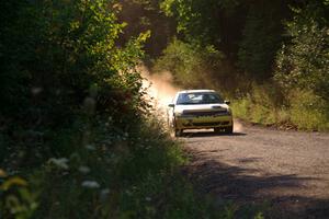 Eli Goethel / Kyle West Mitsubishi Eclipse on SS6, Norway North.