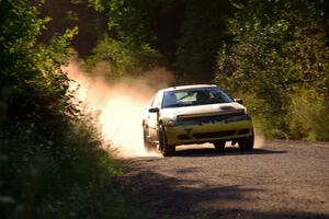 Eli Goethel / Kyle West Mitsubishi Eclipse on SS6, Norway North.