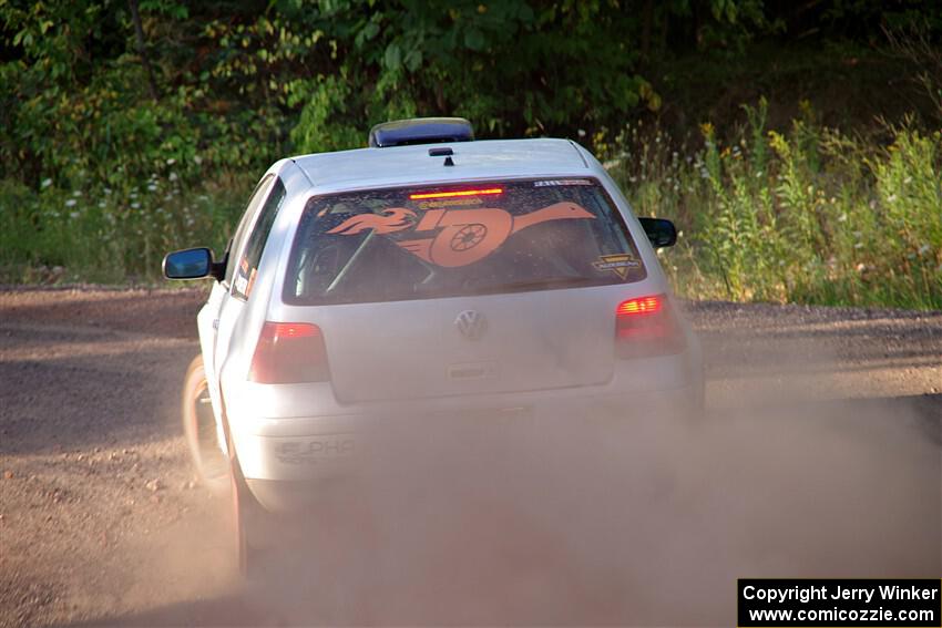 John Gusmano / Josh Remmetter VW GTI on SS6, Norway North.