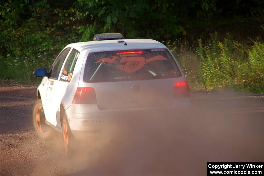 John Gusmano / Josh Remmetter VW GTI on SS6, Norway North.