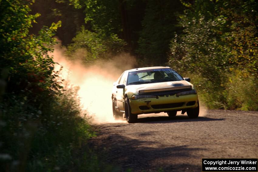 Eli Goethel / Kyle West Mitsubishi Eclipse on SS6, Norway North.