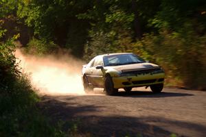 Eli Goethel / Kyle West Mitsubishi Eclipse on SS6, Norway North.