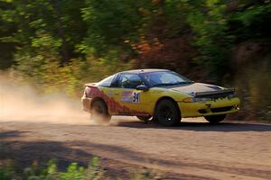 Eli Goethel / Kyle West Mitsubishi Eclipse on SS6, Norway North.