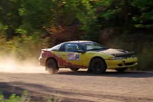 Eli Goethel / Kyle West Mitsubishi Eclipse on SS6, Norway North.