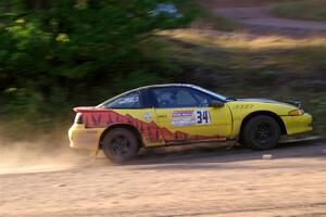 Eli Goethel / Kyle West Mitsubishi Eclipse on SS6, Norway North.