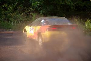Eli Goethel / Kyle West Mitsubishi Eclipse on SS6, Norway North.