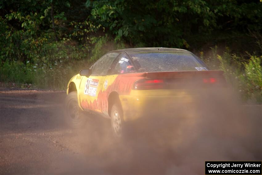 Eli Goethel / Kyle West Mitsubishi Eclipse on SS6, Norway North.